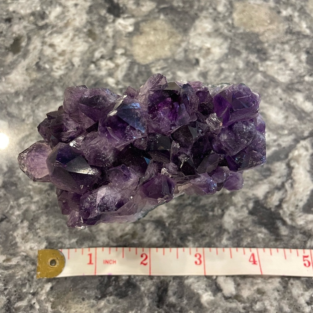 Purple Amethyst Crystal Cluster